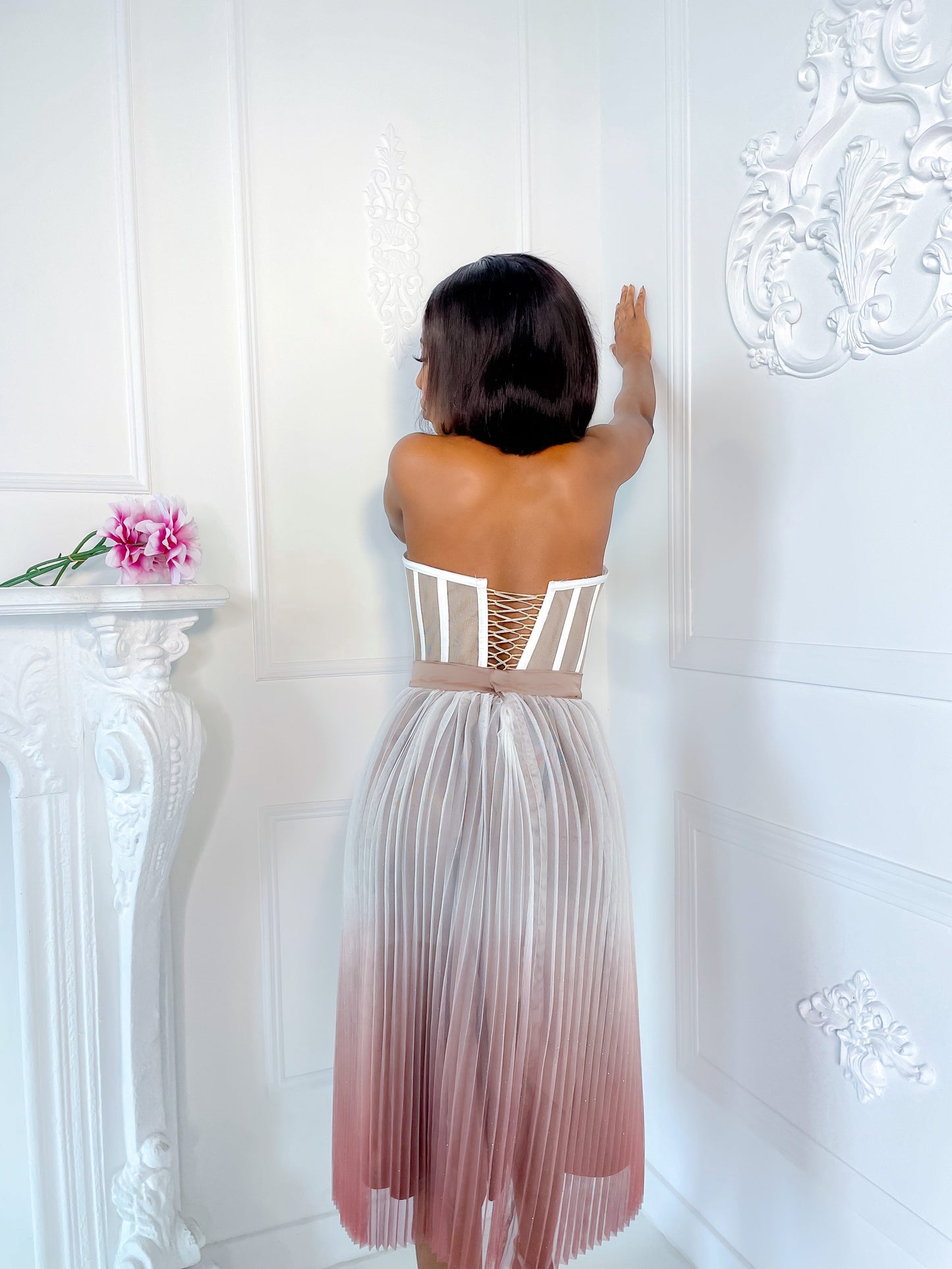 Shine Ombre Skirt