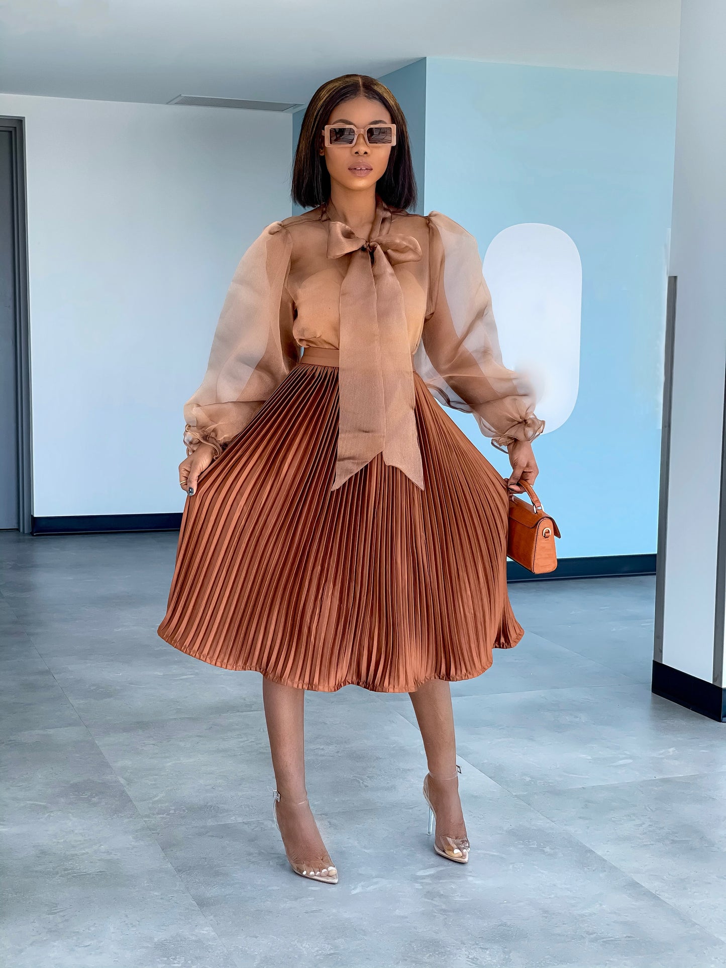 Pleated Skirt
