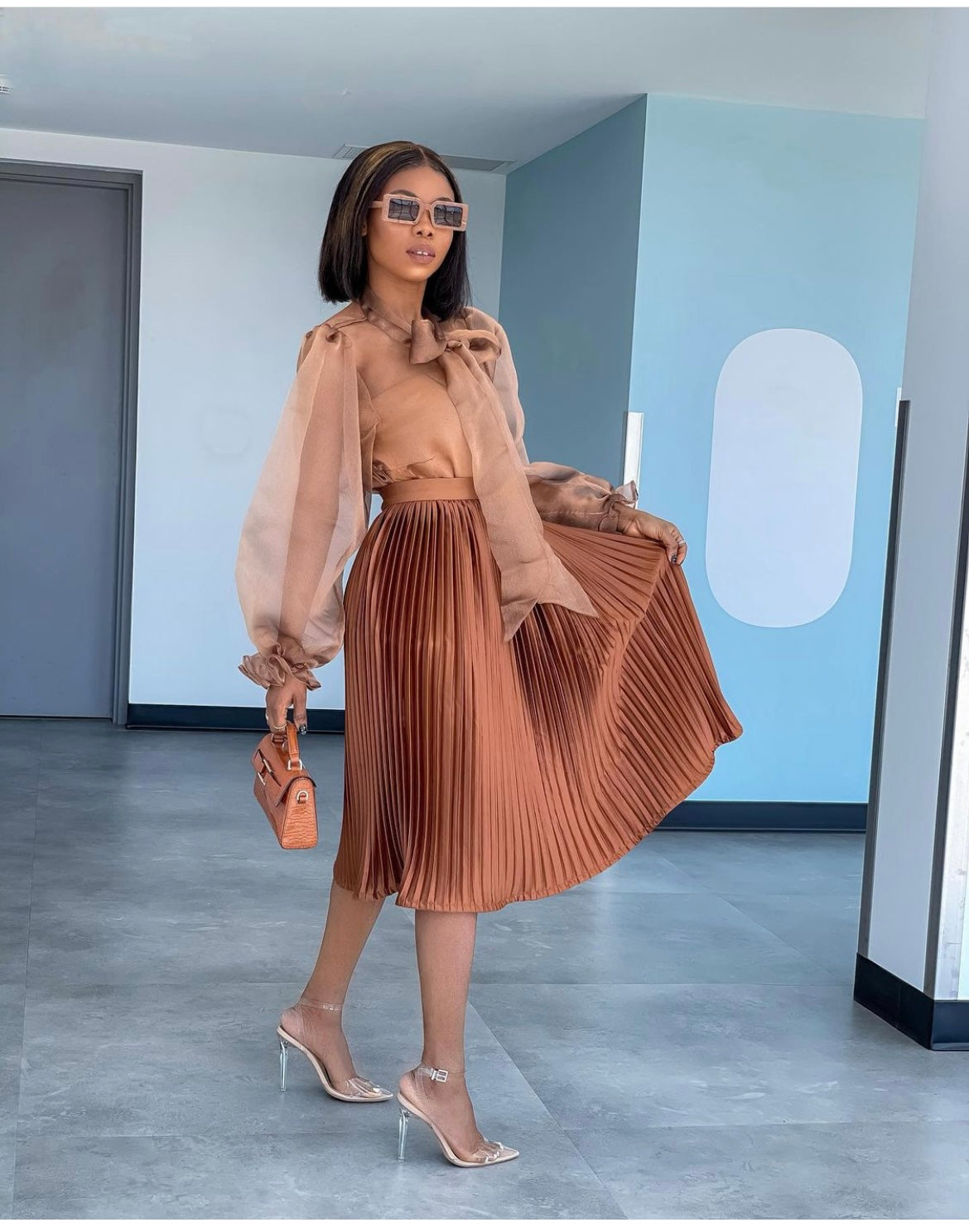 Pleated Skirt