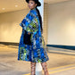 Bubble Adire kimono
