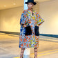 Bubble Adire kimono